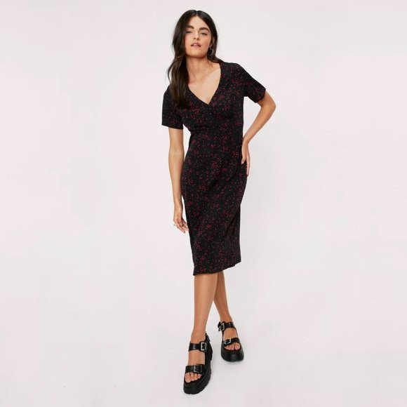 Nasty Gal Dresses & Skirts - Nasty Gal In a Rough Spot Midi Dress